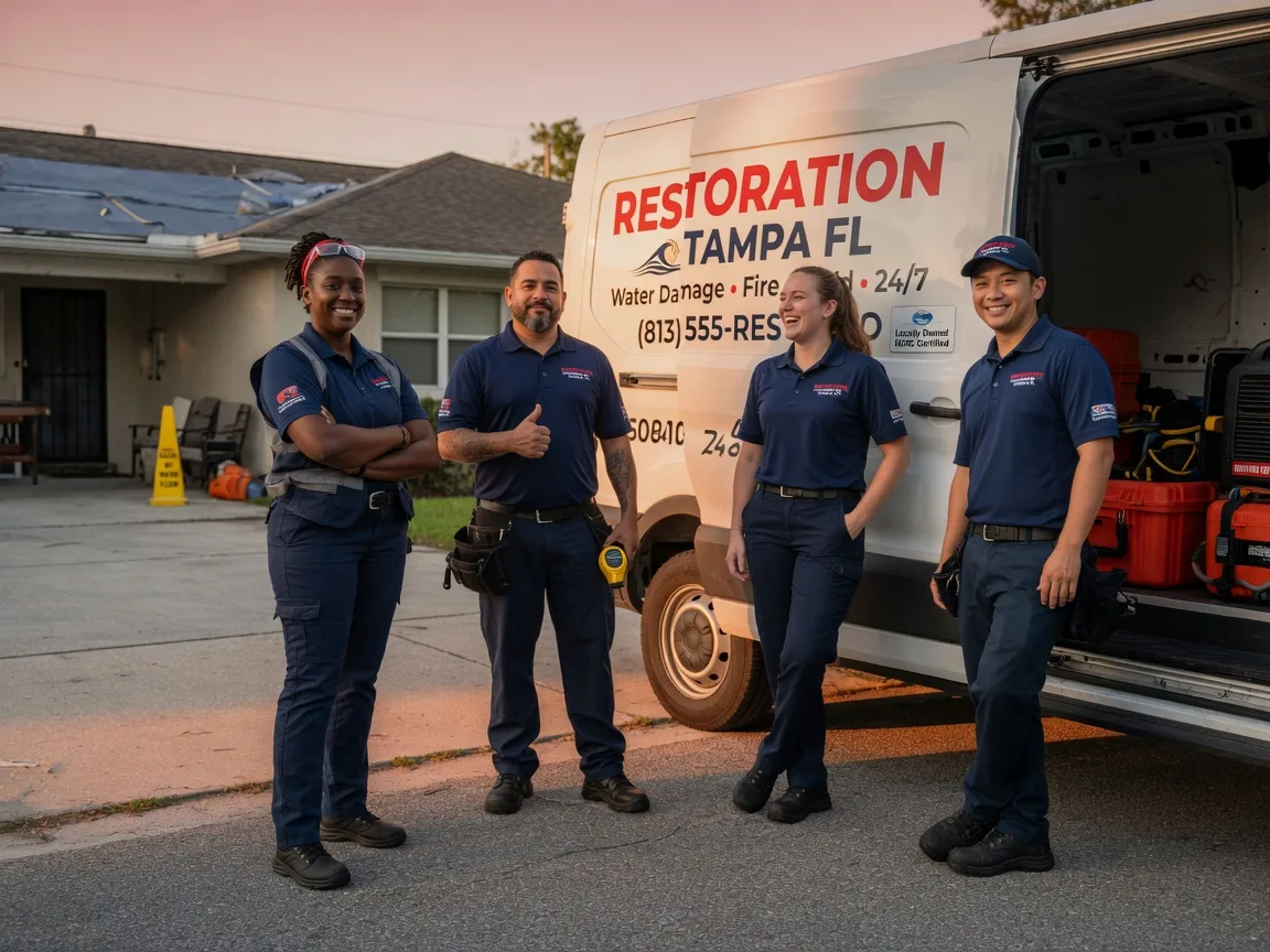 Water Damage Restoration company in De Land, IL